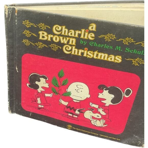 Vintage "A Charlie Brown Christmas" Book & Lucy Plush Doll Set - Picture 5 of 8